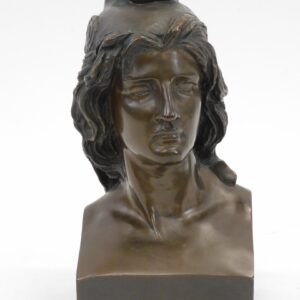 Hippolyte Moulin Bronze Bust of Libertine