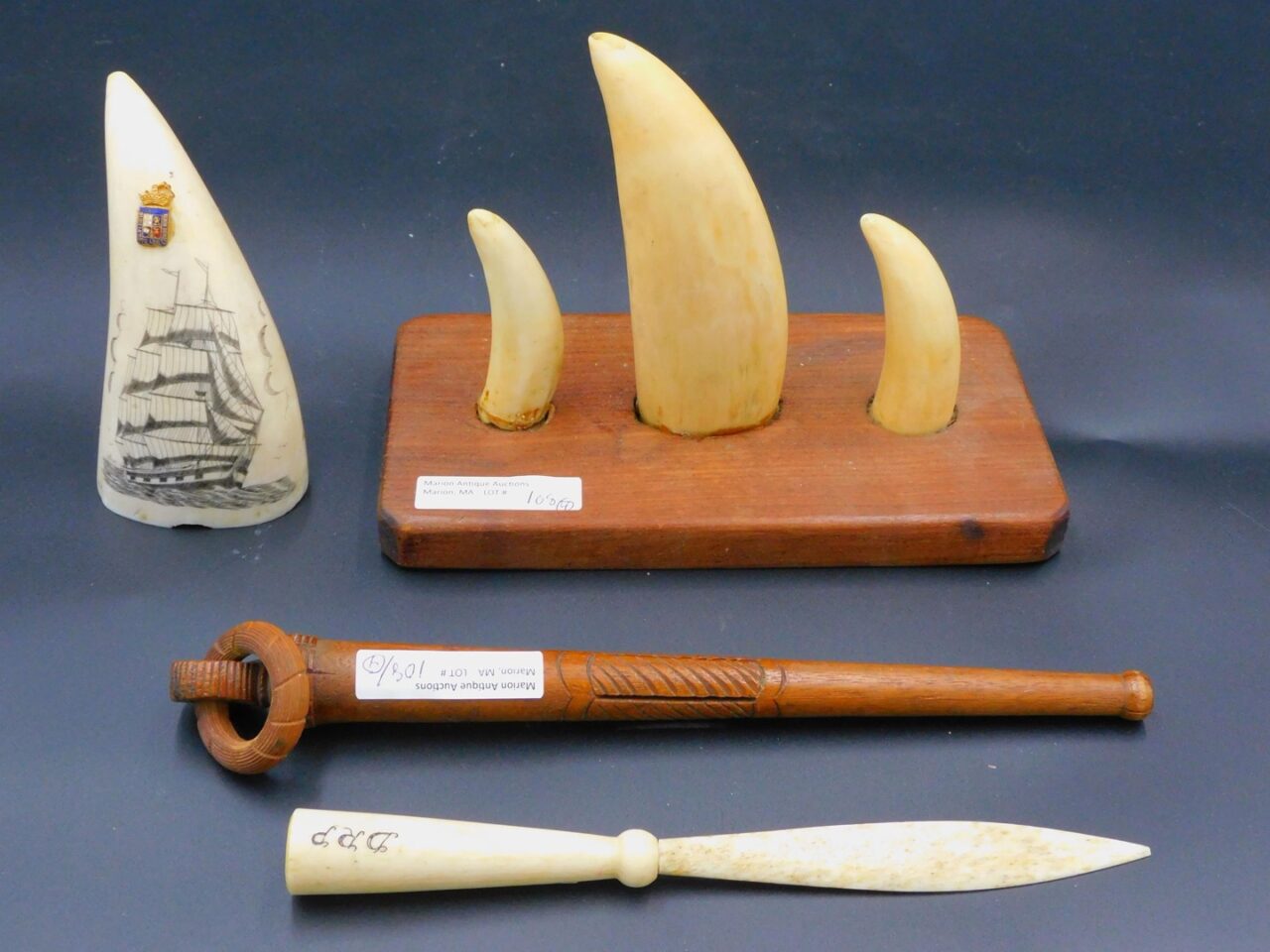 Othon - Scrimshaw and Nautical Items - 20th Century Auction Catalog