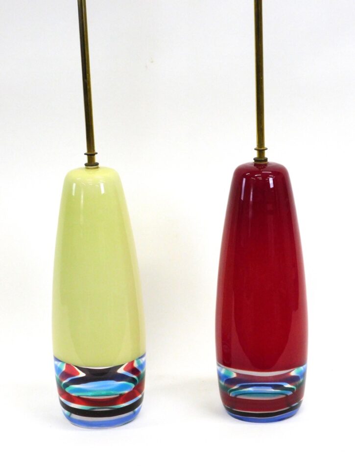 Massimo Vignelli Pair of Pendant Lamps