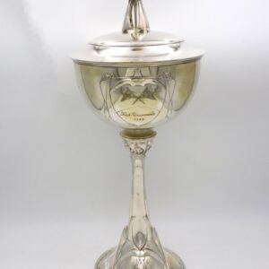 German 800 Silver Yachting Trophy "Ingomar" 1904 Kiel-Trauemunde Race