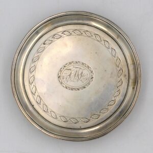 Georgian Sterling Silver Footed Tray by Hannah Northcote