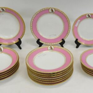 Theodosius Fowler Paris Porcelain Dinner Service