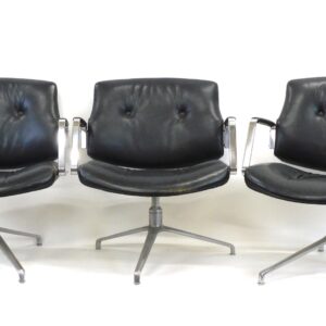 Preben Fabricius and Jorgen Kastholm Fk84 Armchairs