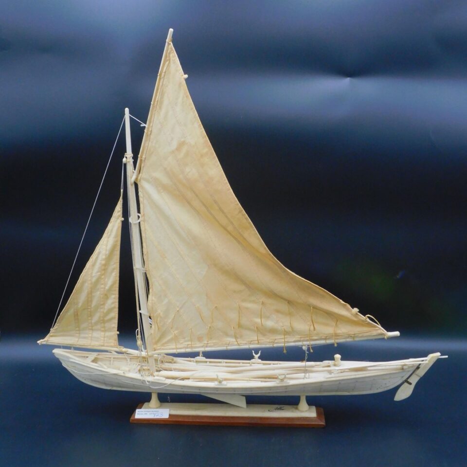 Whalebone Azorean Whaleboat Model by Abbey