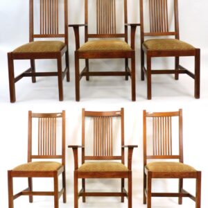 Harvey Ellis Stickley Oak Dining Set