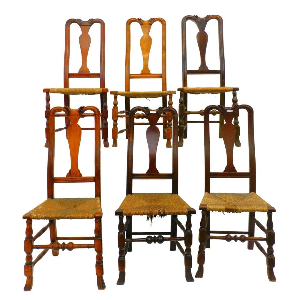 Queen Anne Maple Side-Chairs