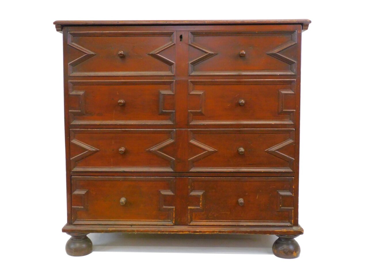 William and Mary Pine Blanket Chest