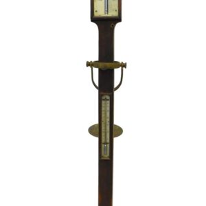 19th Century Ship's Gimbaled Barometer by Unknown Artist