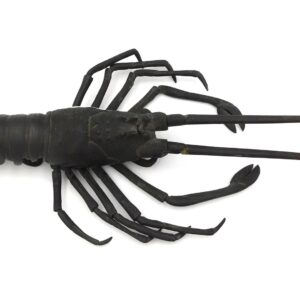 Meiji Period Japanese Bronze Articulated Lobster Okimono