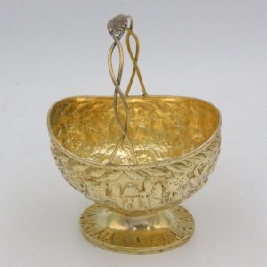 S. Kirk & Son Coin Silver Basket