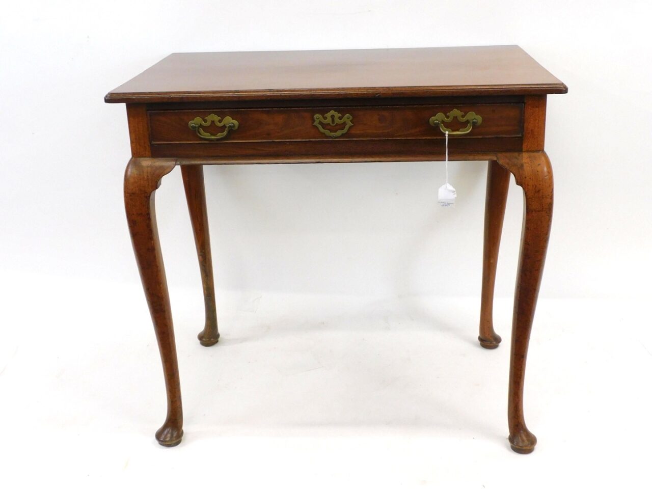 George III Mahogany 1 Drawer Table