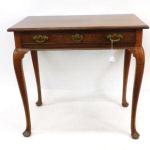 George III Mahogany 1 Drawer Table