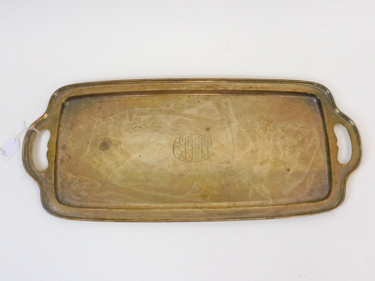 Gorham Sterling Silver Monogrammed Tray