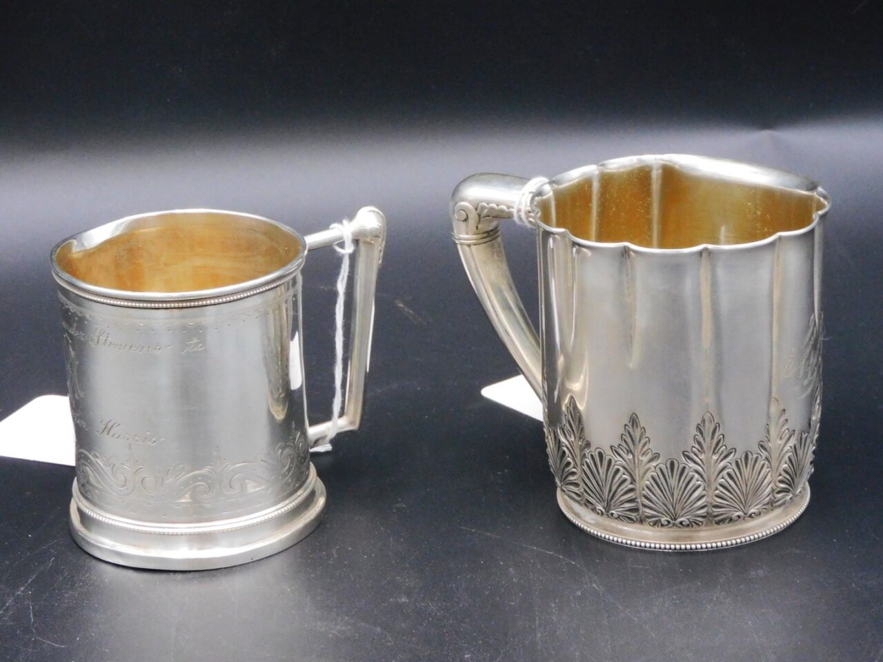 Gorham Silver Mugs