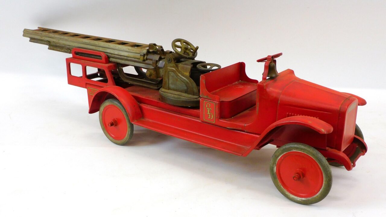 Buddy L Aerial Fire Truck