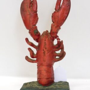 Rare Cast Iron Lobster Doorstop by Unknown Artist