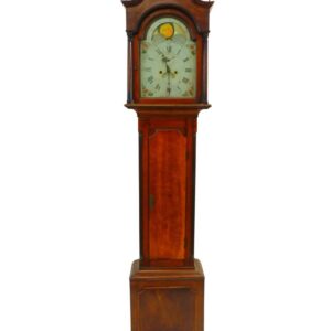 English Tall Case Clock by Unknown Artist