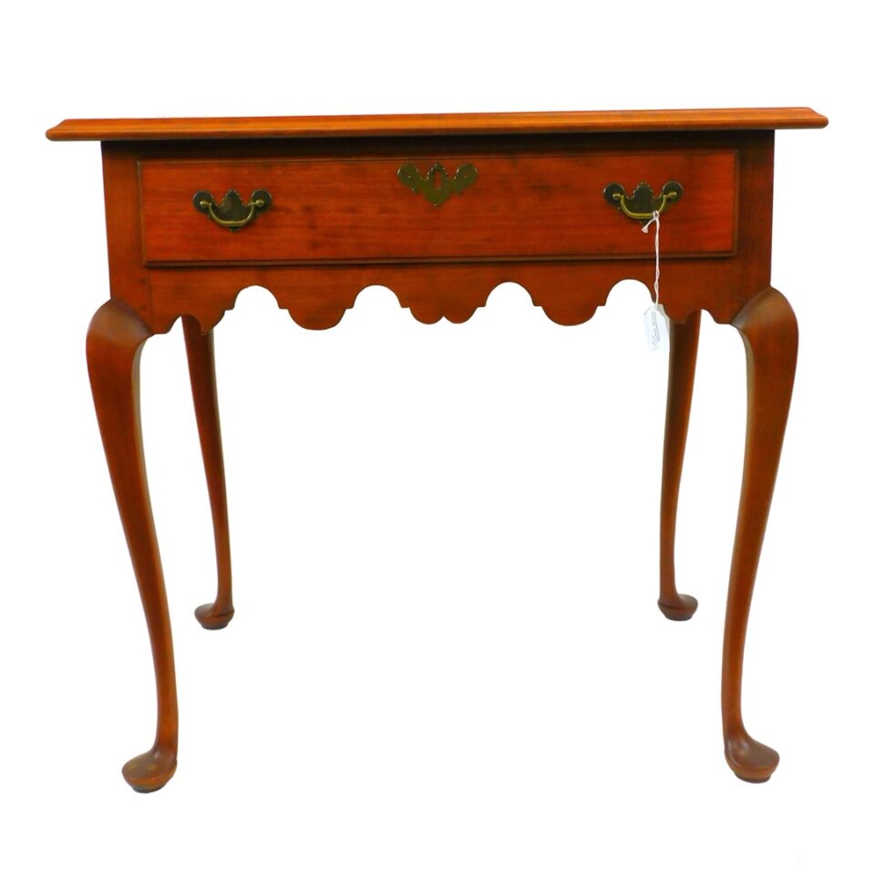 Eldred Wheeler Cherry Queen Anne Dressing Table