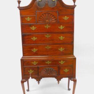 Queen Anne Mahogany Highboy