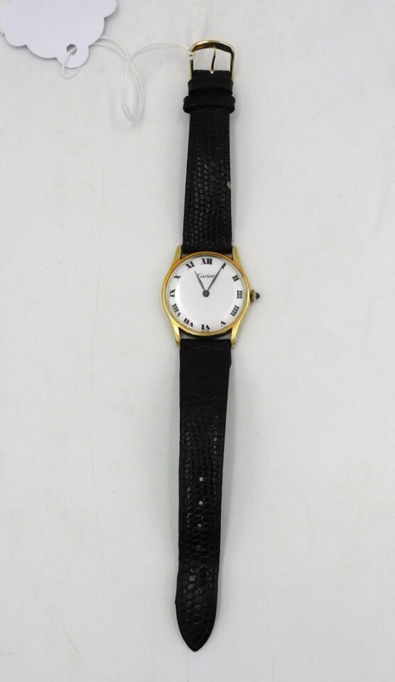 Cartier Concord 14kt Gold Wristwatch