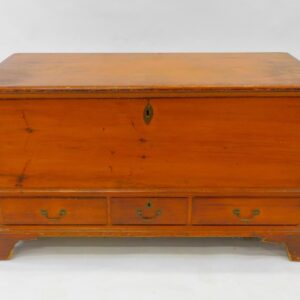 18th/19th-century Pennsylvania Pine Blanket Chest by Unknown Artist