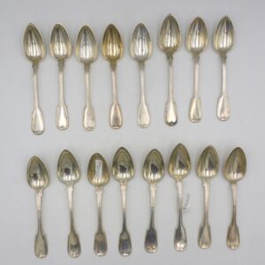 Samuel Kirk Coin Silver Tablespoons