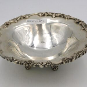 Mexican Vigueras Sterling Silver Grape Motif Bowl