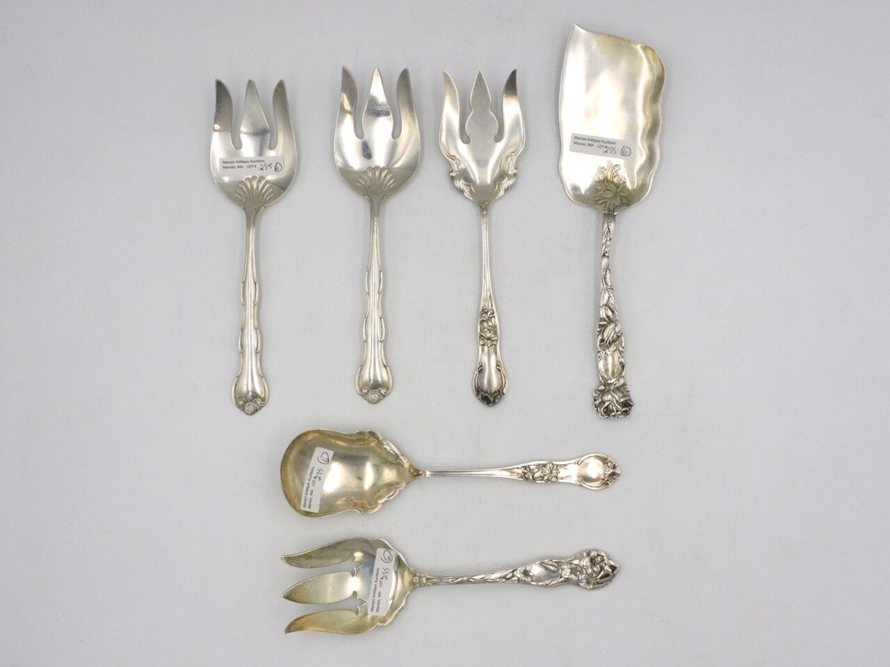 Gorham Rondo Pattern Sterling Silver Serving Pieces