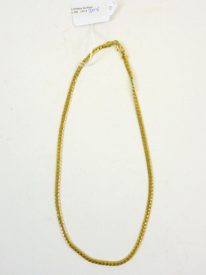 Italian 14 kt Yellow Gold Necklace