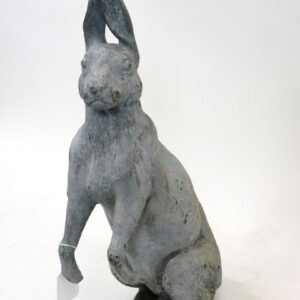 Lead Standing Garden Rabbit by Unknown Artist