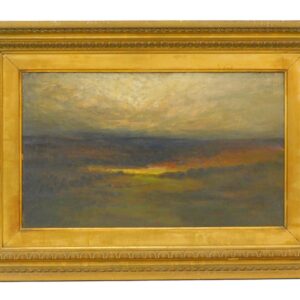 George William Whitaker Tonalist Landscape Oil Painting 19th Century