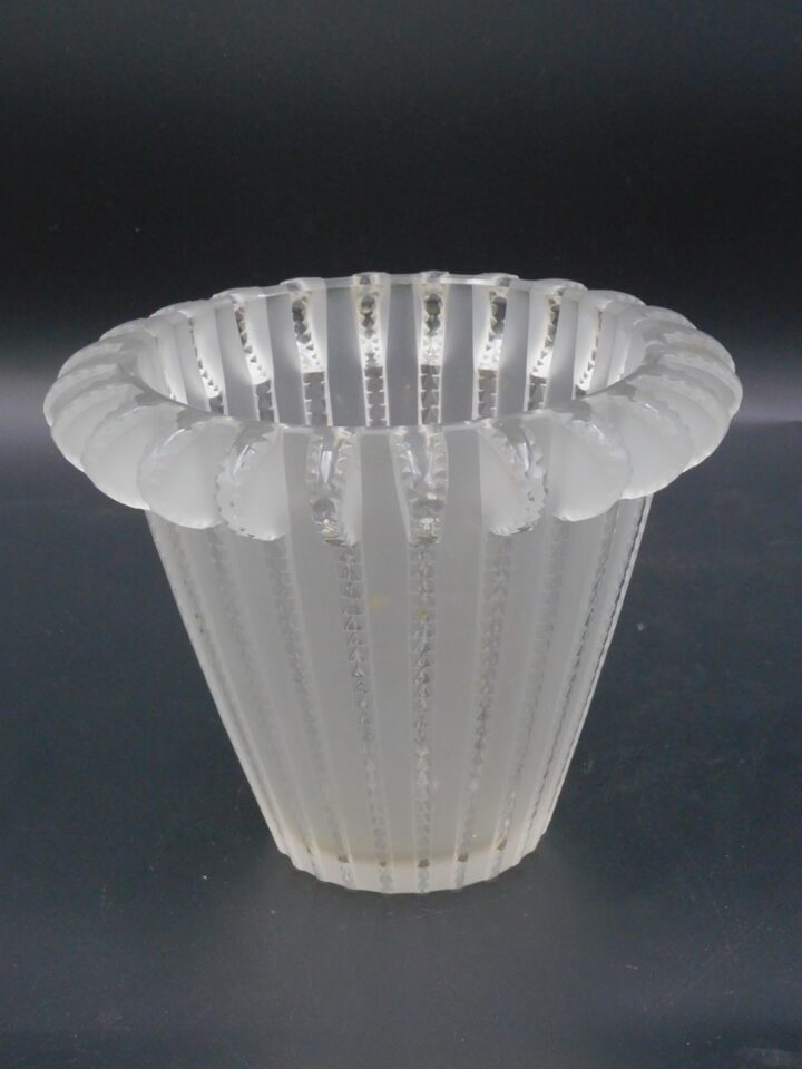 René Lalique Royal Pattern Vase