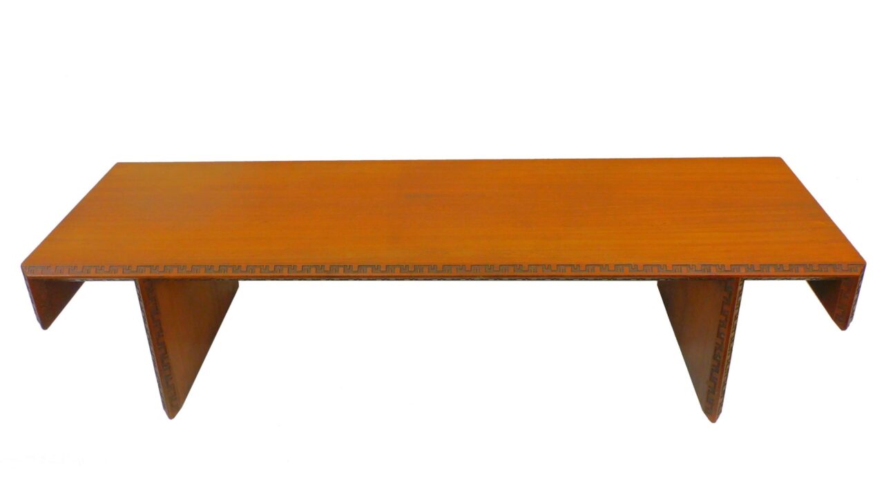 Frank Lloyd Wright Heritage Henredon Taliesin Coffee Table