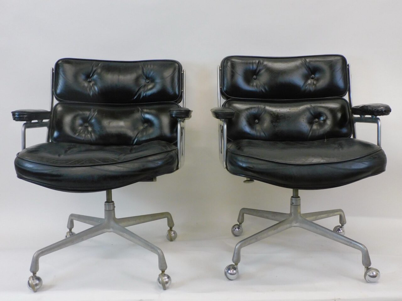 Charles Eames for Herman Miller Pair of Time-Life Executive Chairs