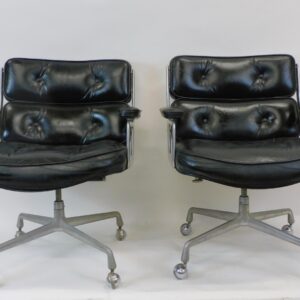 Charles Eames for Herman Miller Pair of Time-Life Executive Chairs