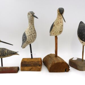 Carved Shore Birds by Harry Monk