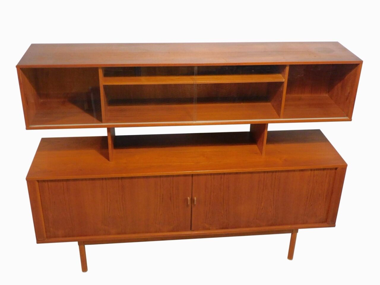 Peter Lovig Nielsen Danish Modern Teak Credenza/Hutch