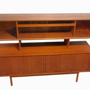 Peter Lovig Nielsen Danish Modern Teak Credenza/Hutch