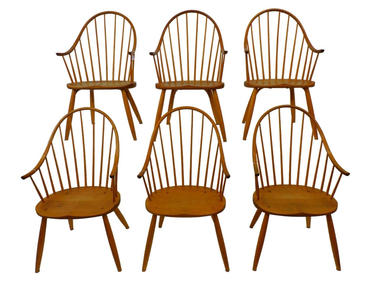 Thomas Moser Set of (6) Windsor Chairs