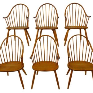 Thomas Moser Set of (6) Windsor Chairs