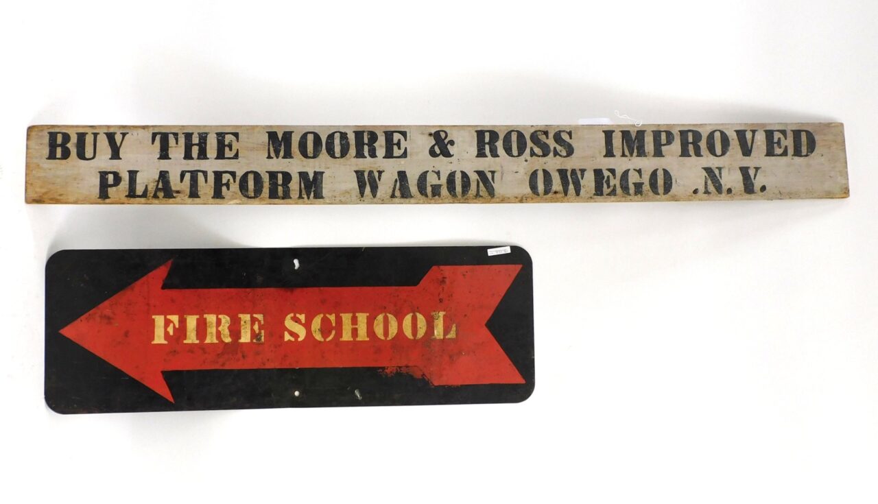 Moore & Ross Improved Platform Wagon Owego