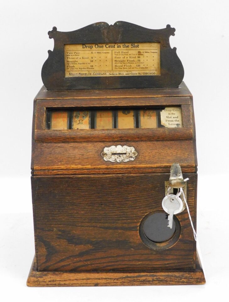 Charles Fey 5 cent Liberty Bell slot machine