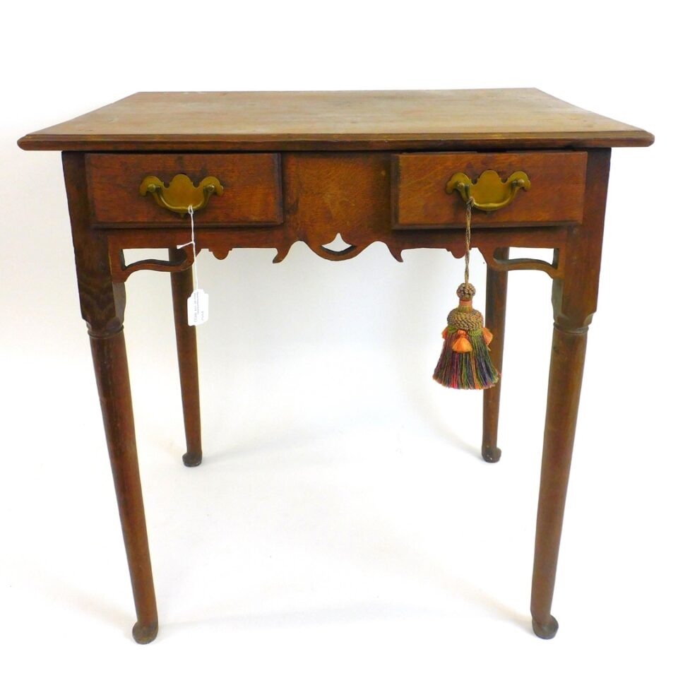 English Queen Anne Oak Table