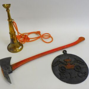 Colonial Williamsburg Fire Memorabilia Auction: Brass Speaking Trumpet