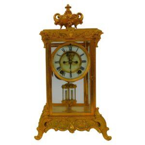 Ansonia Crystal Regulator Clock