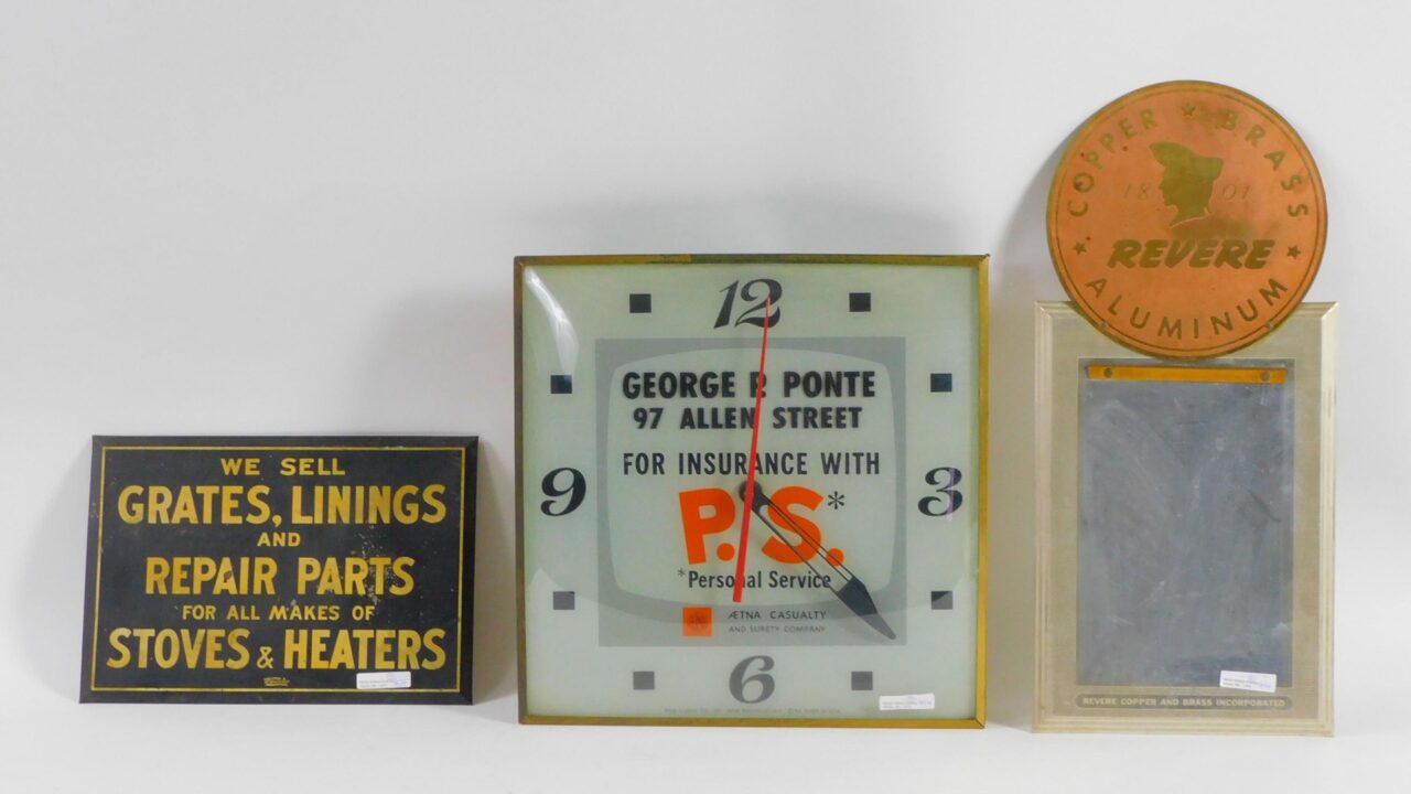 George P Ponte Aetna Insurance Illuminated Clock