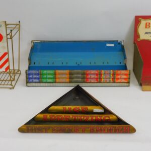 Vintage Metal Advertising Racks by Various Artists