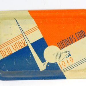 1939 New York World’s Fair Metal Advertising Tray by Unknown Artist