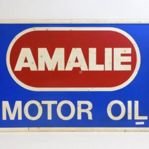 Amalie Aluminum Advertising Sign