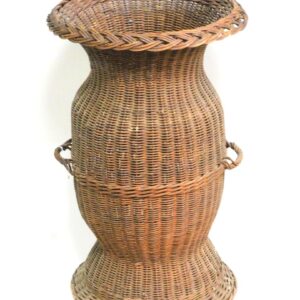 Victorian Wicker Handled Basket